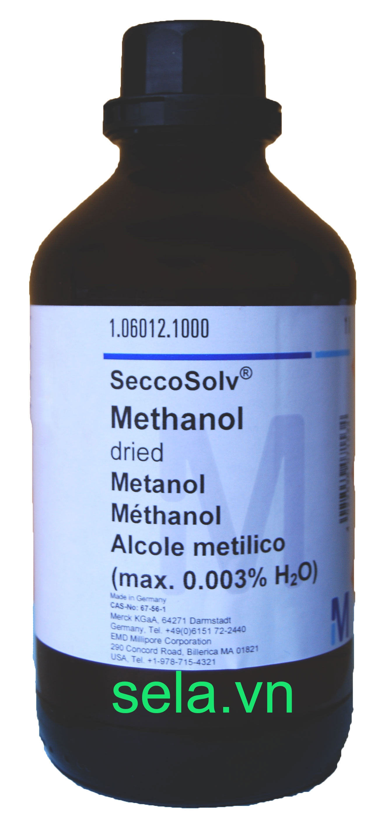 Methanol dried (max. 0.003% H₂O) SeccoSolv®