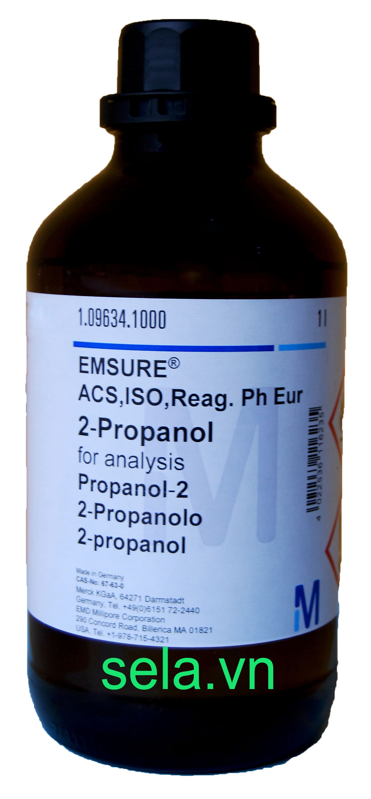 2-Propanol for analysis EMSURE® ACS,ISO,Reag. Ph Eur