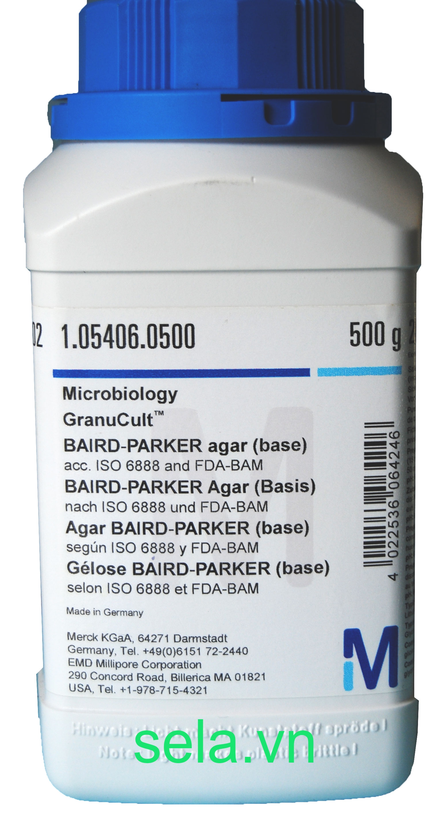 BAIRD-PARKER agar (base) acc. ISO 6888 and FDA-BAM