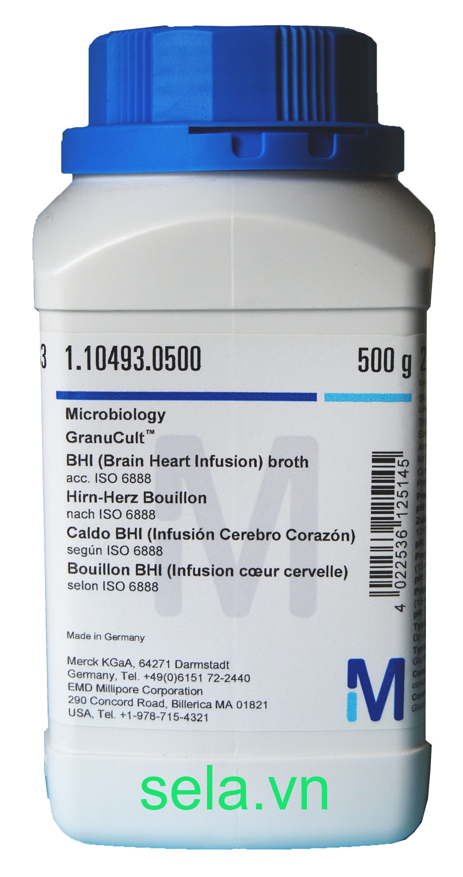 BHI (Brain Heart Infusion) broth acc. ISO 6888 GranuCult™