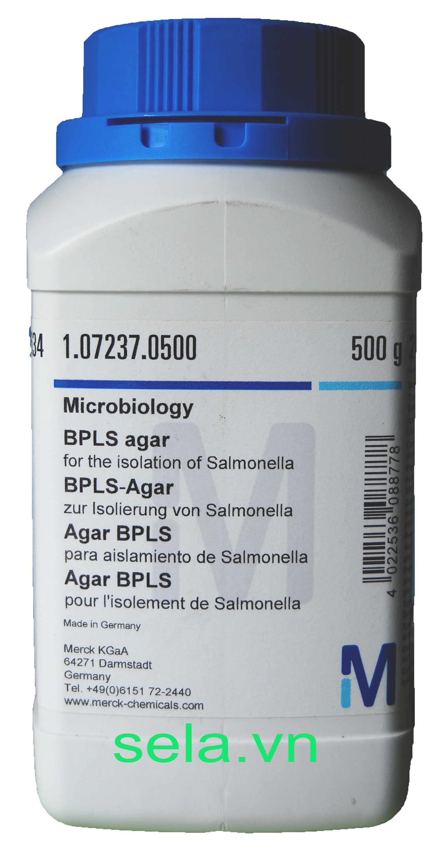 BPLS agar for the isolation of Salmonella