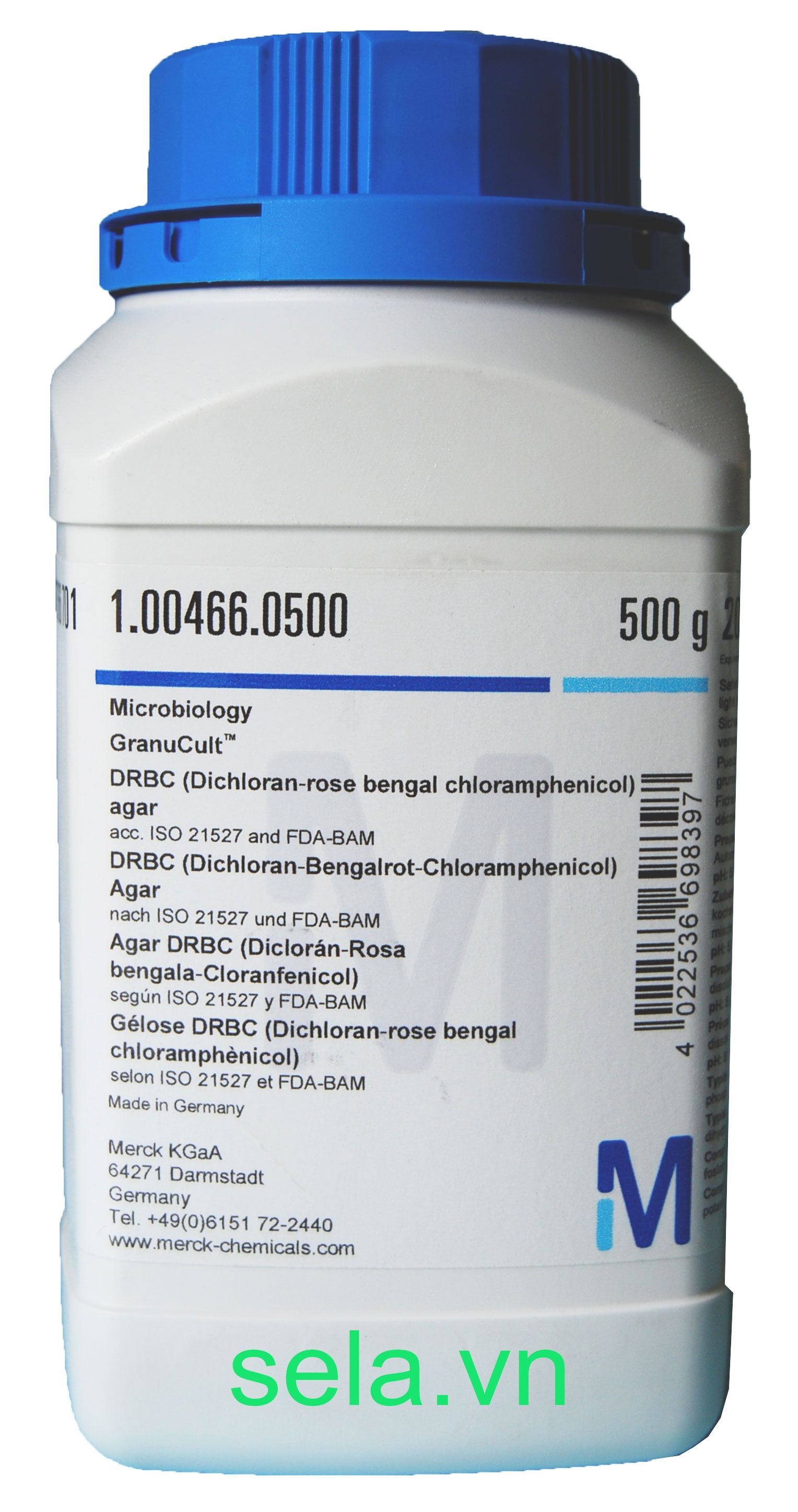 DRBC (Dichloran-rose bengal chloramphenicol) agar 