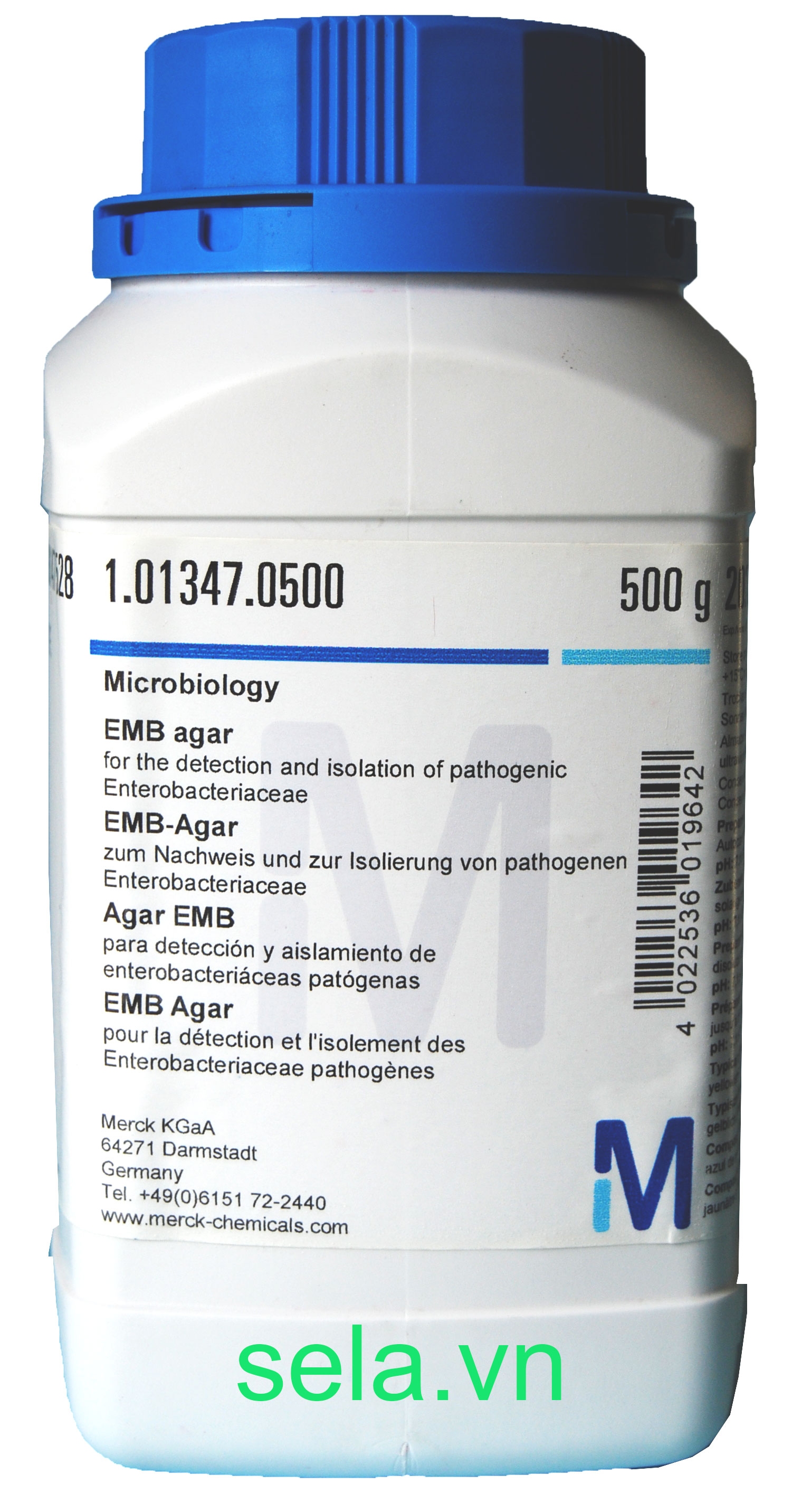 EMB agar for the detection and isolation of pathogenic Enterobacteriaceae