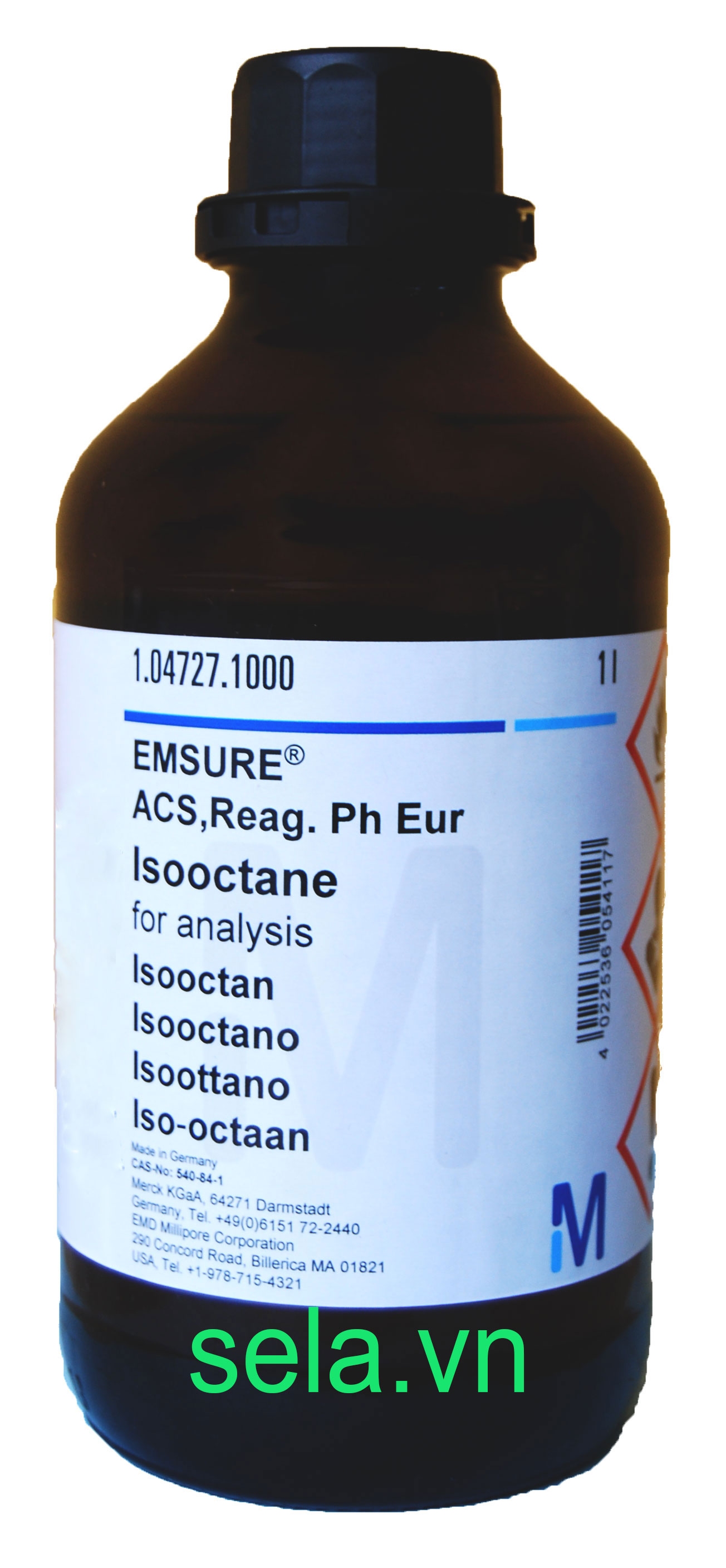 Isooctane for analysis EMSURE® ACS,Reag. Ph Eur