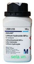 Lithium hydroxide 98%+ for analysis EMSURE® 