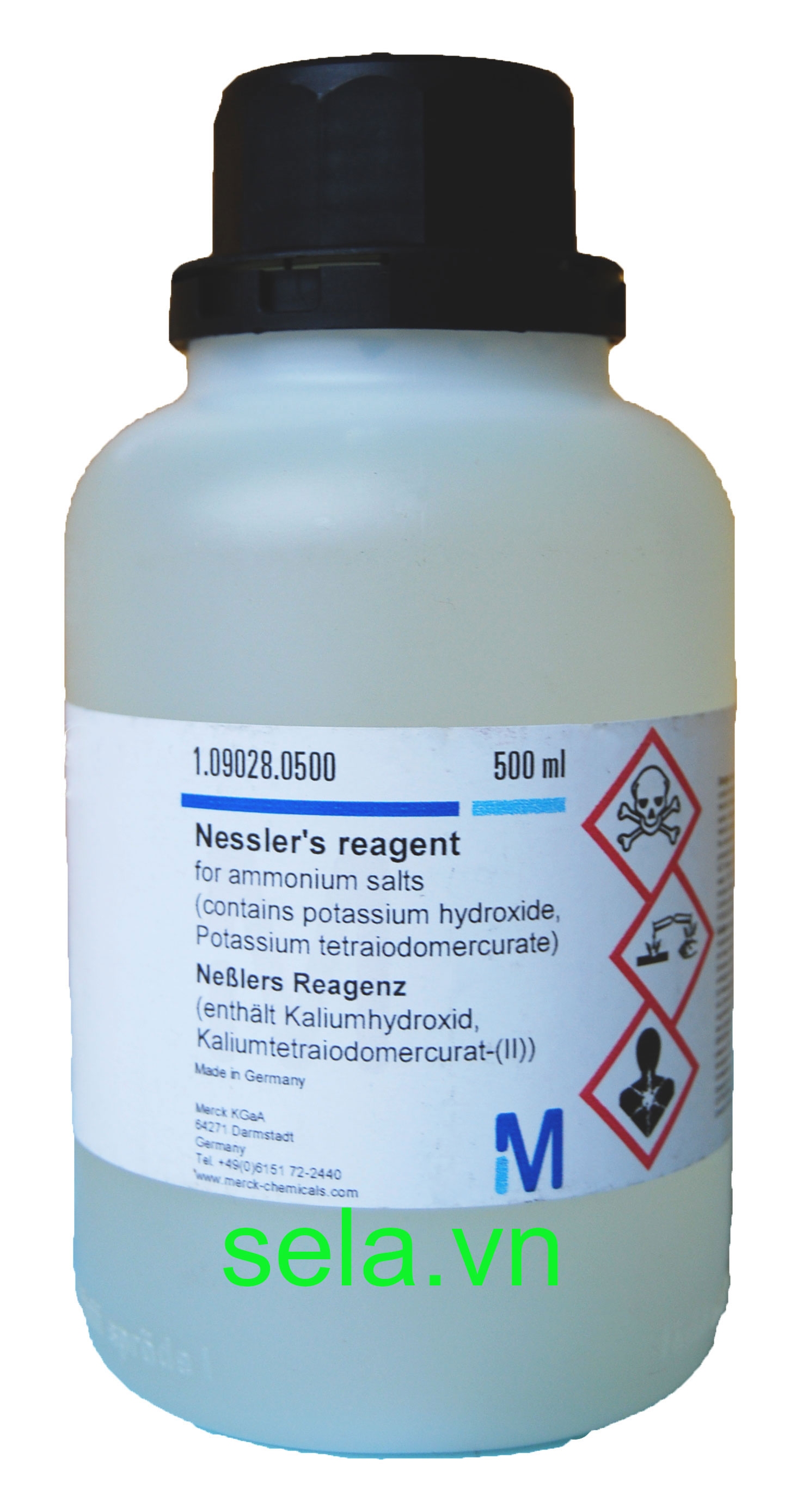 Nessler's reagent for ammonium salts