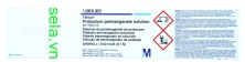 Potassium permanganate solution for 1000 ml, c(KMnO₄) = 0.02 mol/l (0.1 N) Titrisol®