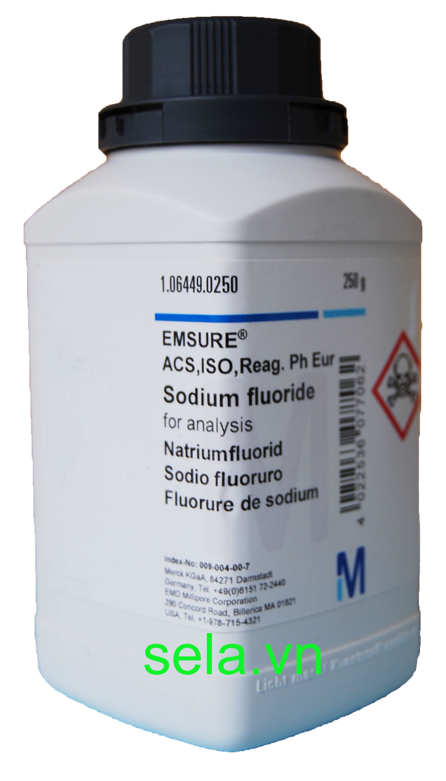 Sodium fluoride for analysis EMSURE® ACS,ISO,Reag. Ph Eur