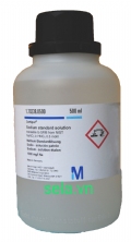 Sodium standard solution traceable to SRM from NIST NaNO₃ in HNO₃ 0.5 mol/l 1000 mg/l Na CertiPUR®