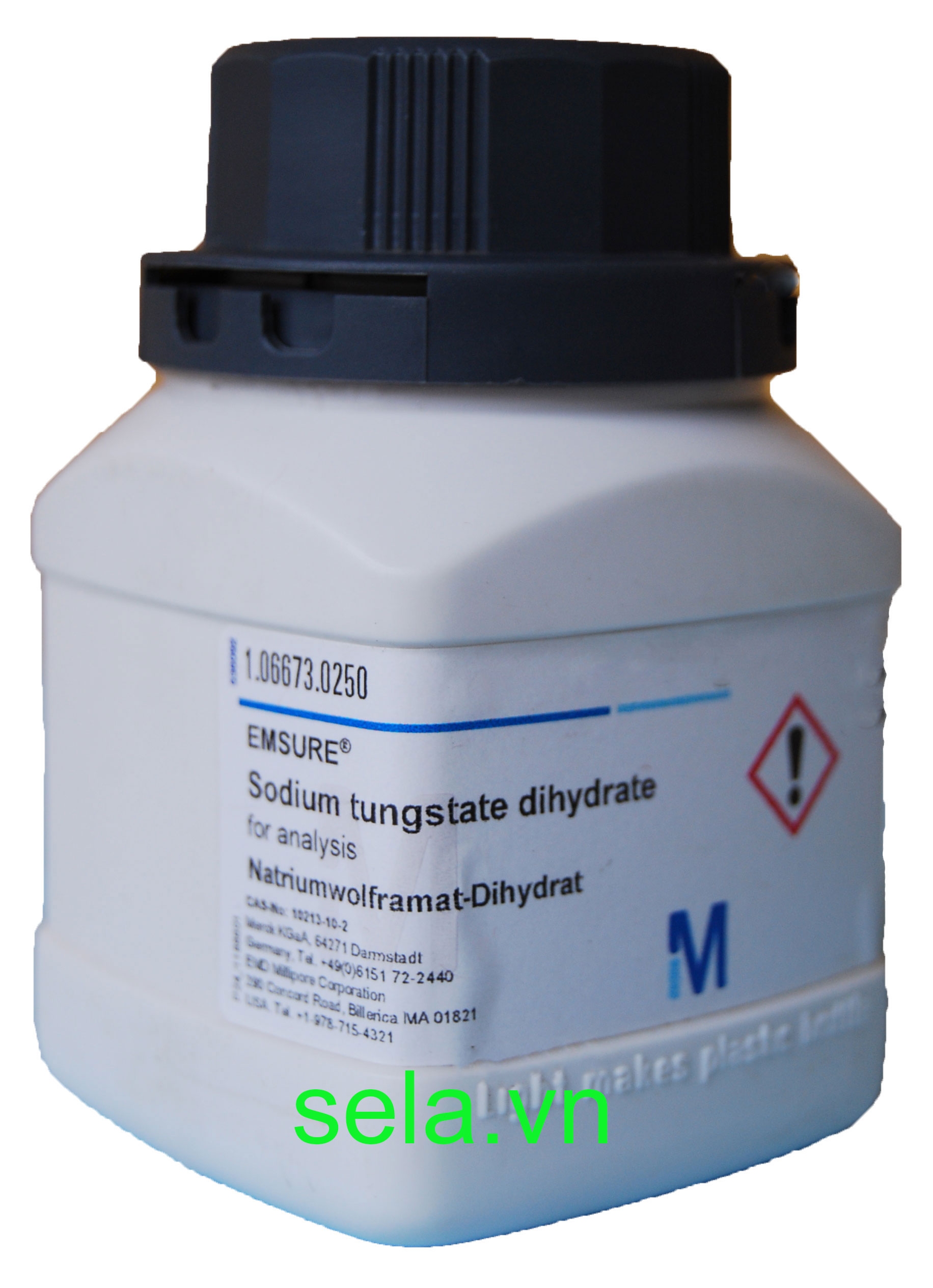 Sodium tungstate dihydrate for analysis EMSURE®