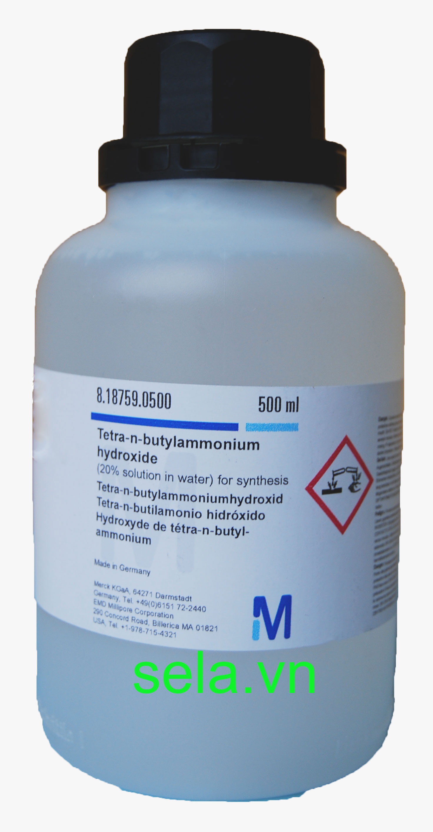 Tetra-n-butylammonium hydroxide (20% solution in water) for synthesis