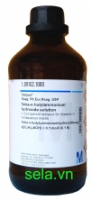 Tetra-n-butylammonium hydroxide solution in 2-propanol/methanol for titrations in nonaqueous media c[(C₄H₉)₄NOH] = 0.1 mol/l (0.1 N)