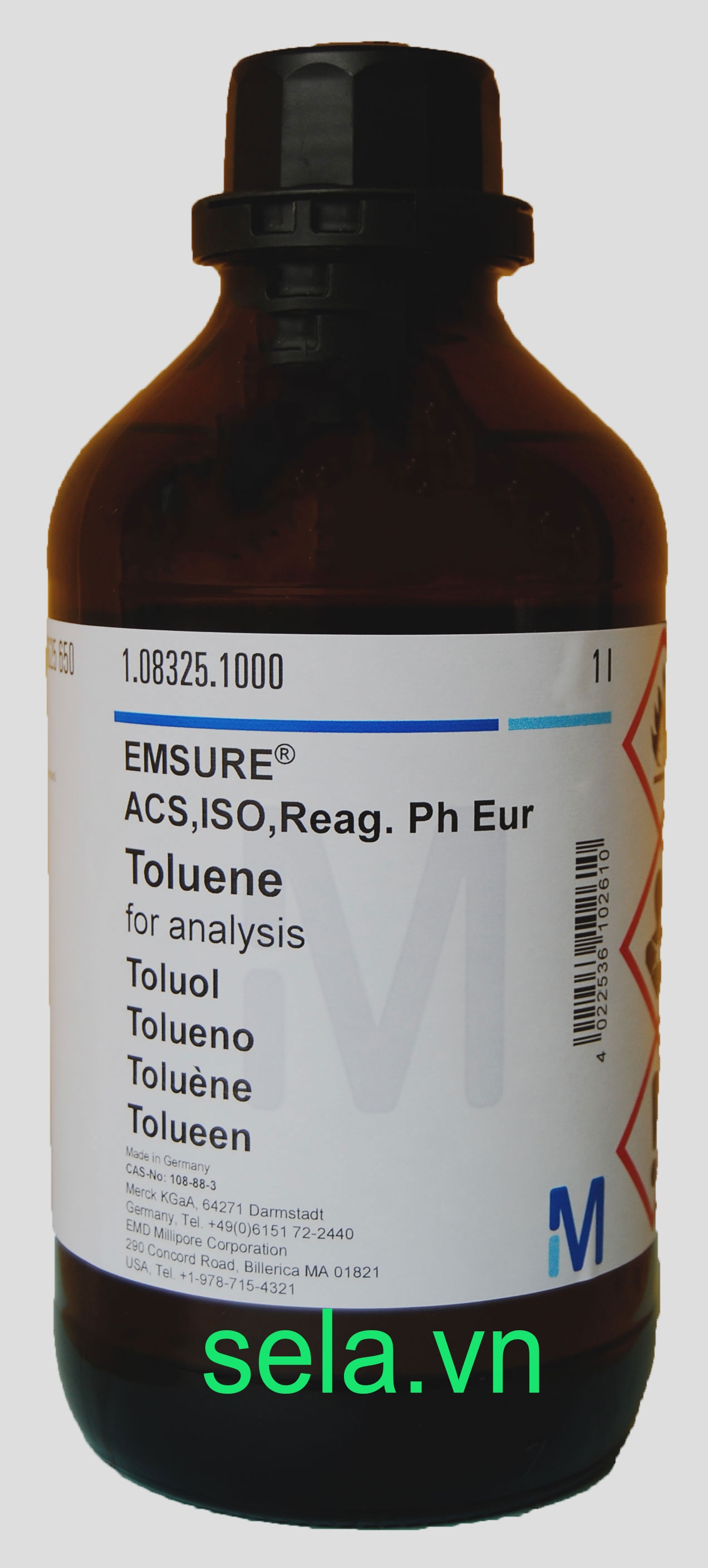 Toluene for analysis EMSURE® ACS,ISO,Reag. Ph Eur