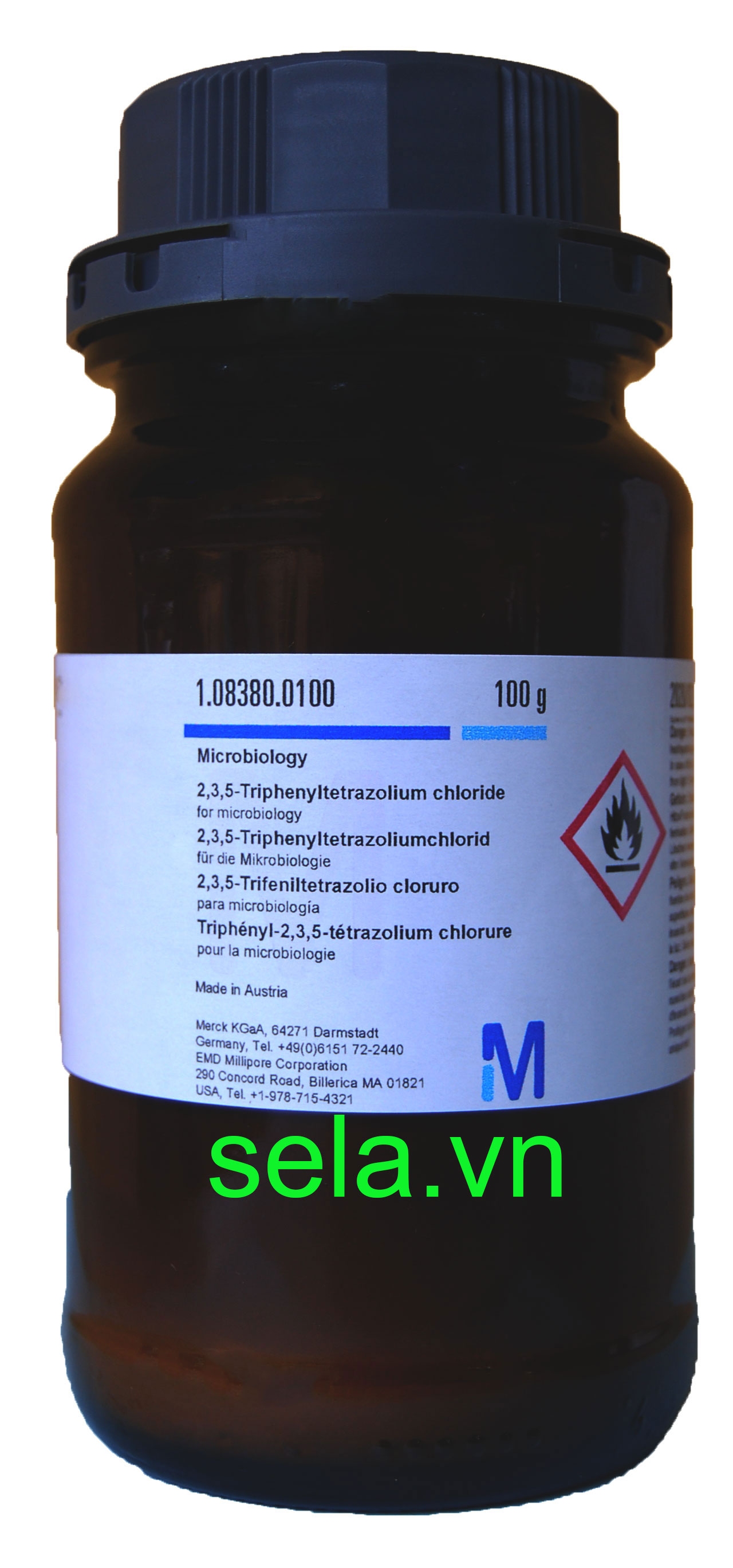 2,3,5-Triphenyltetrazolium chloride for microbiology