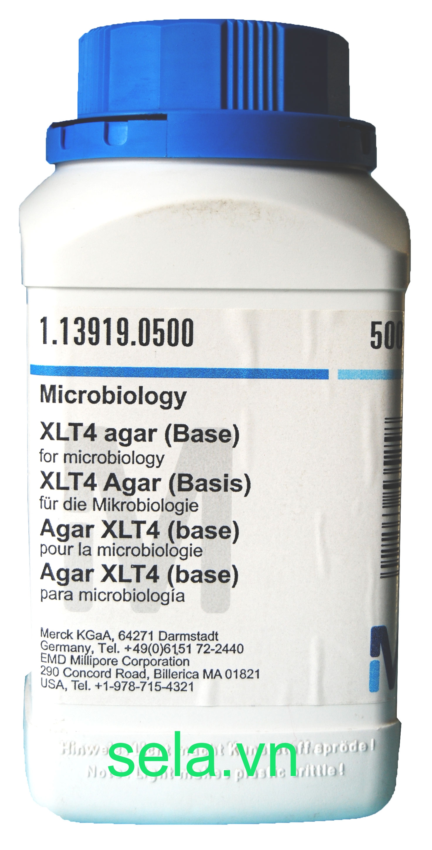 XLT4 agar (Base) for microbiology