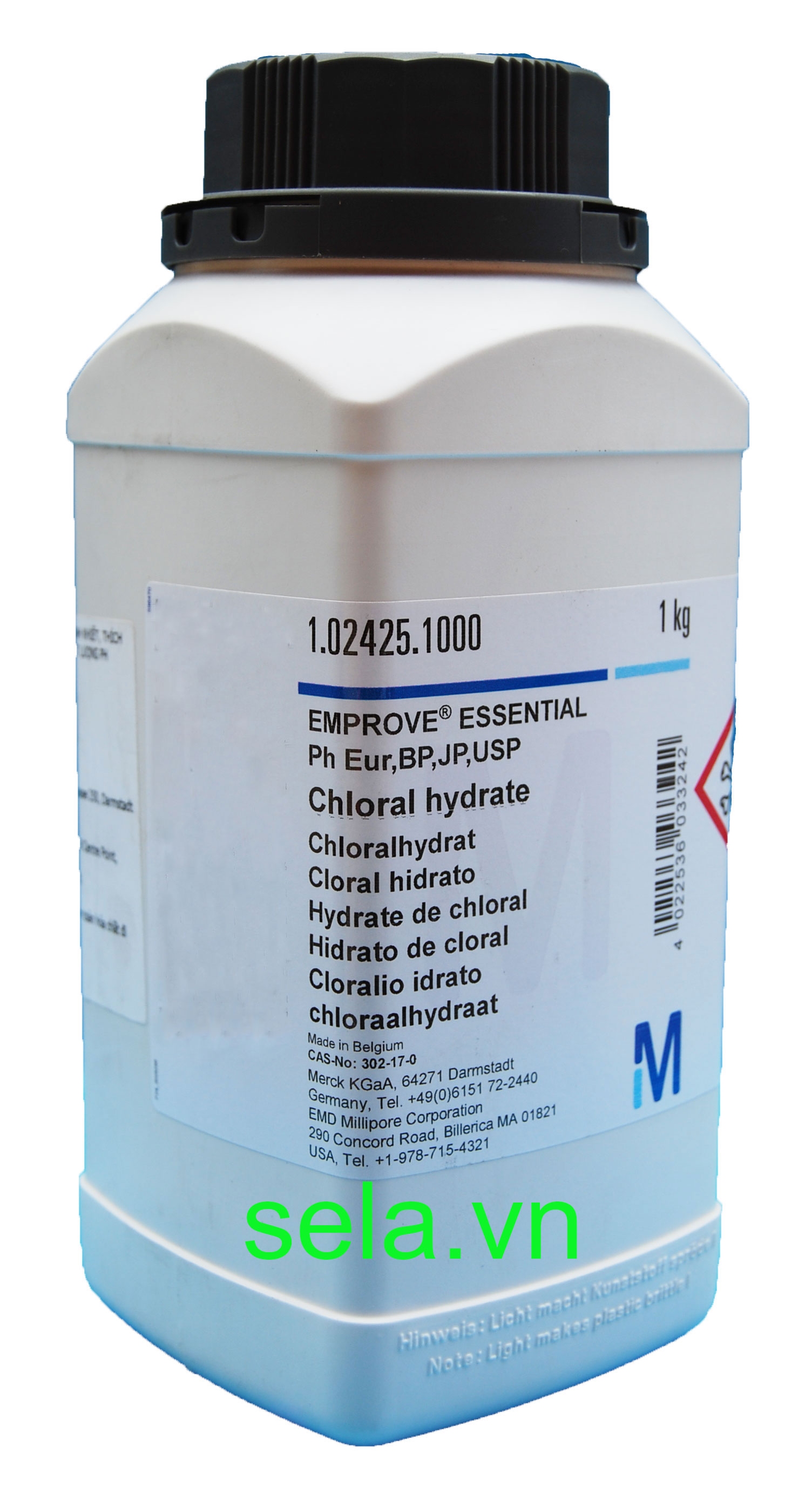 Chloral hydrate EMPROVE® ESSENTIAL Ph Eur,BP,JP,USP
