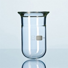 Bình phản ứng gờ bằng có rãnh thân trụ 