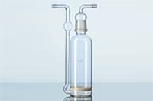 Bình sục khí nắp cổ mài có vòi