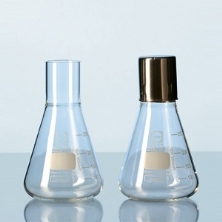 Chai cấy mô hình tam giác không vành nắp kim loại