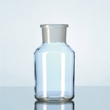 Chai cổ mài miệng rộng không nút thủy tinh soda-lime