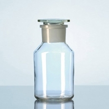 Chai cổ mài miệng rộng nắp thủy tinh đầu bằng thủy tinh soda-lime