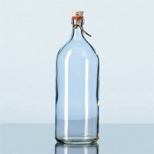 Chai trắng đựng mẫu có nắp kẹp