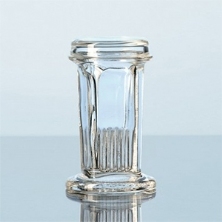 Hộp nhuộm lam loại Coplin thủy tinh soda-lime