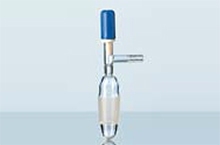 Van khóa thẳng PTFE cho cổng ra nắp bình hút ẩm NOVUS 